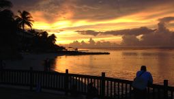 Sunset over Montego Bay, Jamaica
